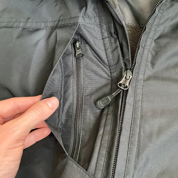 Port Authority Black Pile-Lined Jacket - DHL Embroidery - Size L - Picture 12 of 14